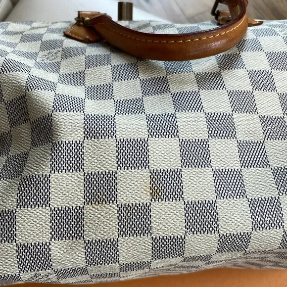 Louis Vuitton Damier Azur Speedy Bandouliere 30 - Picture 4 of 9